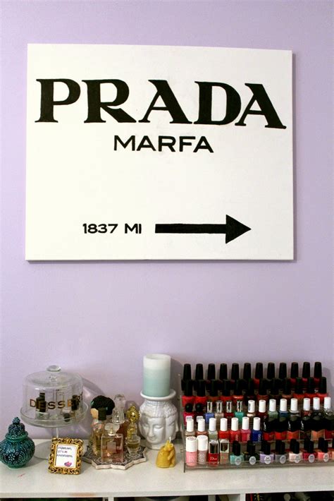 prada marfa diy|Prada marfa picture.